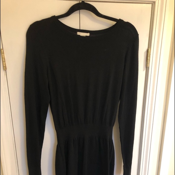 H&M Dresses Hm Black Sweater Dress Poshmark